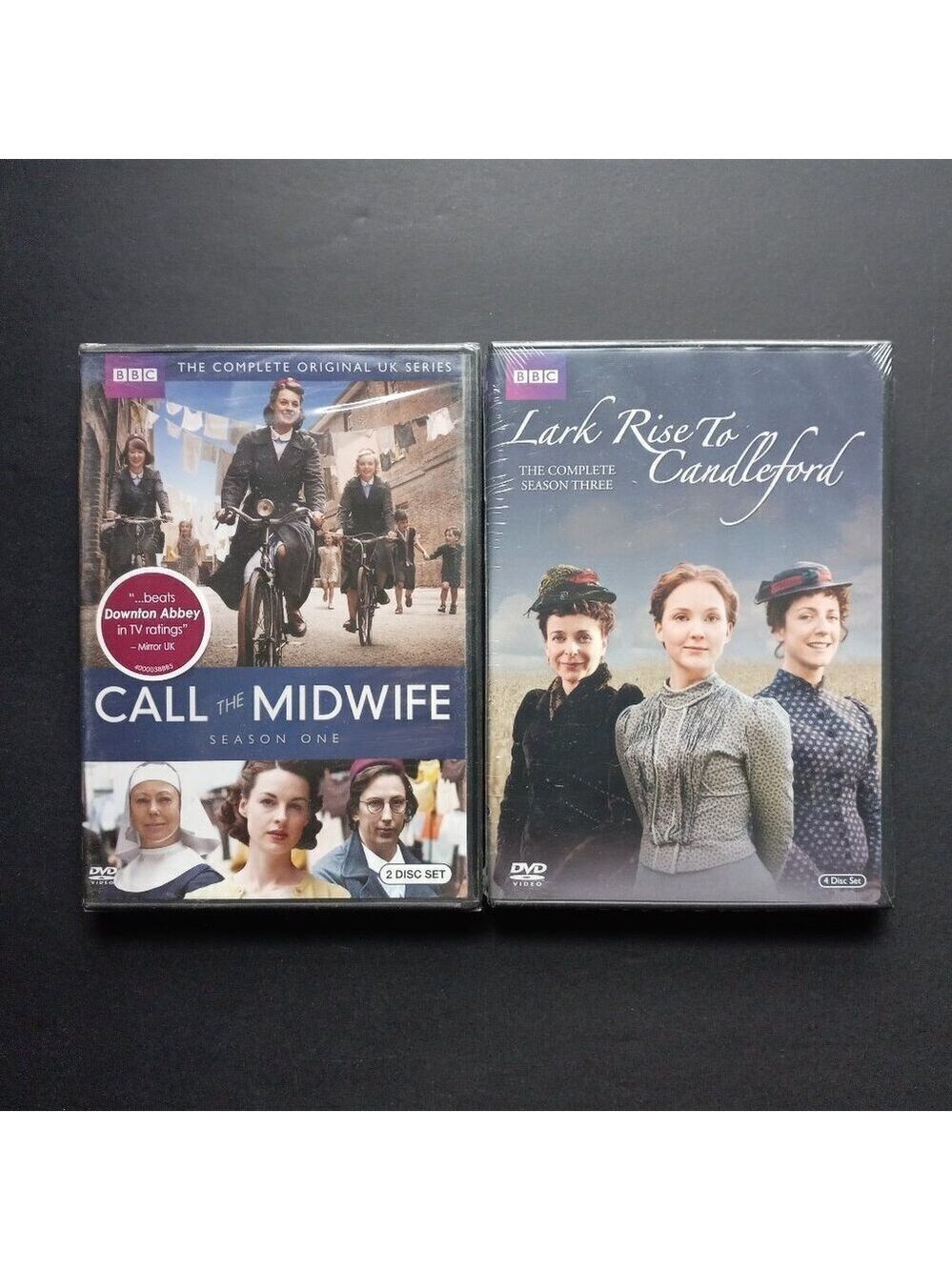 BBC Lark Rise To Candleford 4 disc Season 3 & Call The Midwife 2 disc Season 1